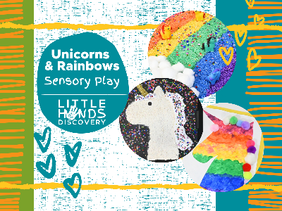 Kidcreate Studio - Eden Prairie. Unicorns & Rainbows Sensory Play  (12 months -6 Years)
