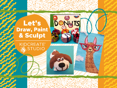 Let's Draw, Paint & Sculpt (2nd-4th)