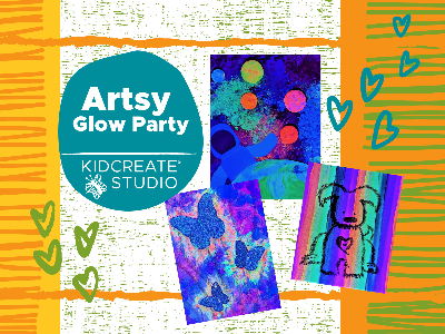 Artsy Glow Mini-Camp (4-9 Years) Artsy Glow Mini-Camp (4-9 Years)