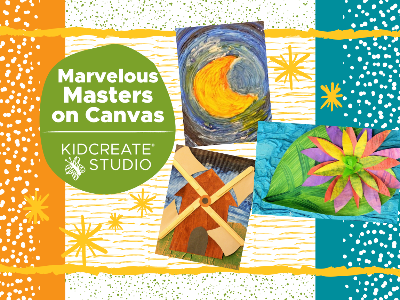 Marvelous Masters On Canvas Weekly Class (5-12 Years)
