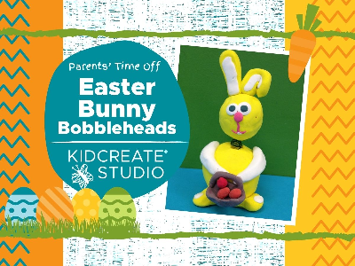 Parent's Time Off - Easter Bunny Bobbleheads (3-12 Years)