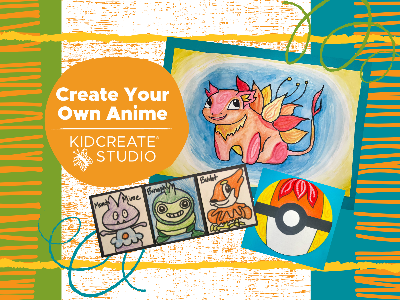 Create Your Own Anime Character and Manga Card (5-12 years)