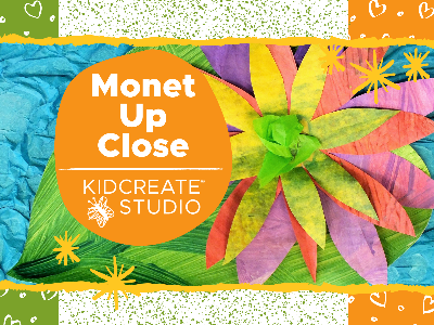 WELCOME WEEK - Monet Up Close Homeschool Workshop (5-12 Years)