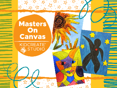 Masters on Canvas Homeschool Weekly Class (4-12 Years)