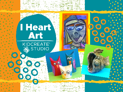 Kidcreate Studio - Woodbury. I Heart Art Weekly Class (5-12 Years)