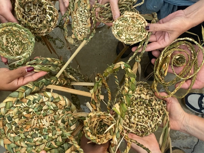 Cattail Basket Weaving Sept 5/19